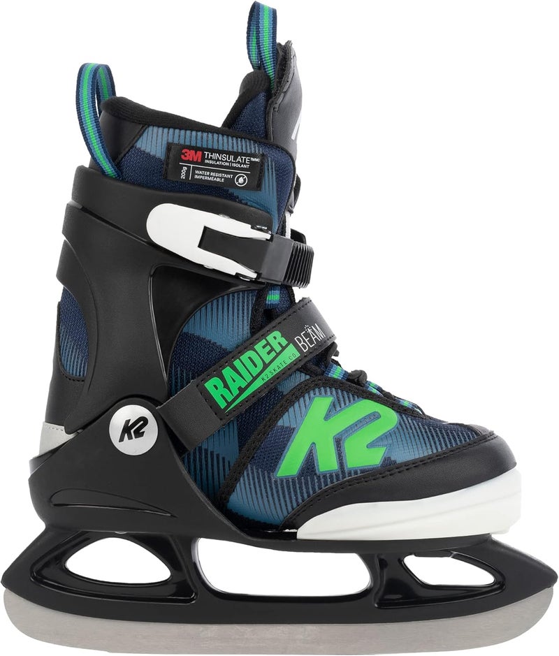 K2 Raider Beam Boys Adjustable Ice Skates - Image 1